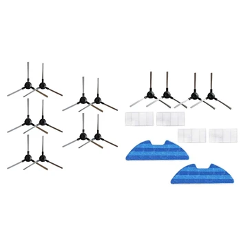 

10Pcs Side Brushes & 1 set Mop Side Brushes Filters for Proscenic 811Gb/911Se Vacuum Cleaner Sweeping Robot Part