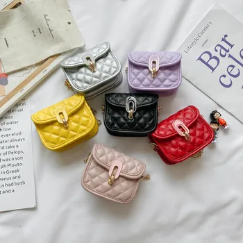 

Korean Version of The Parent-child Bag 2020 Autumn New Elegant Girl Stiletto Bag Fashion Children's Shoulder Bag.