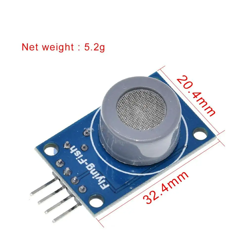 MQ-2 MQ-3 MQ-4 MQ-5 MQ-6 MQ-7 MQ-8 MQ-9 MQ-135 детектор дыма метана сжиженный газ Сенсор модуль для Arduino Starter DIY Kit