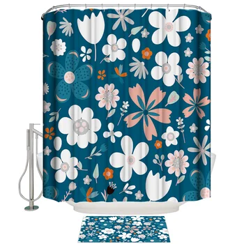 

Ramage Shower Curtain Set Bathroom Decor