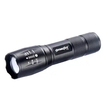 

Portable Torch Flashlight Built-in 18650 Battery For Hunting Lantern Outdoor Activities Charging Flashlight Metal Light