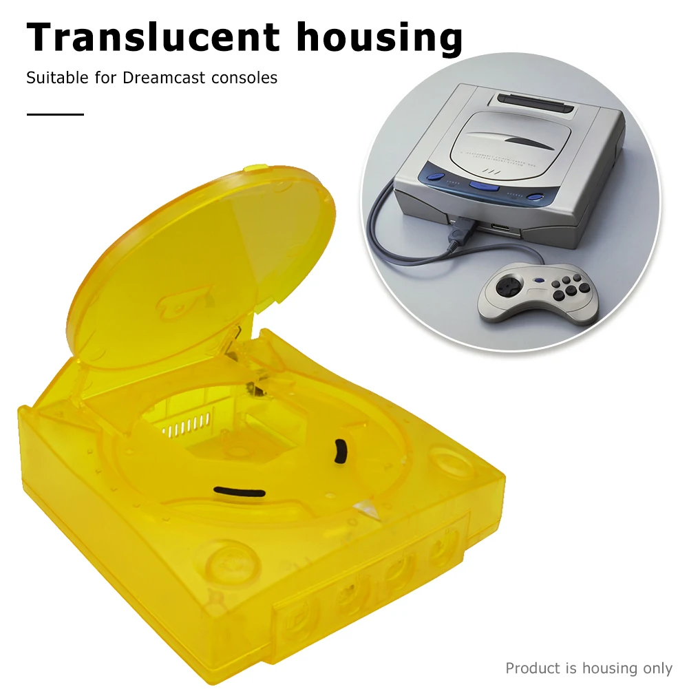 Replacement Plastic Shell Case for SEGA Dreamcast DC Retro Video Game Console Protective Box for Dreamcast Shell Accessories
