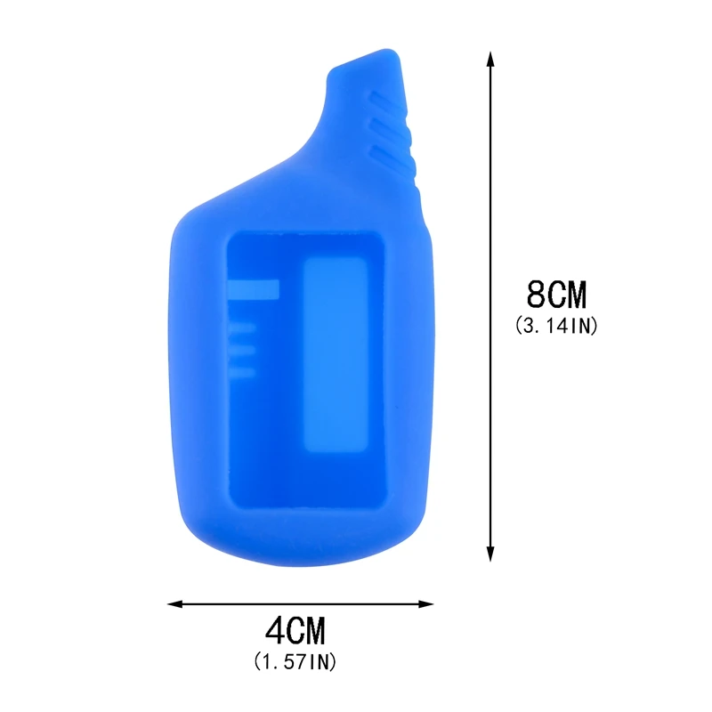 Funda de silicona para llave de alarma de 2 vías para coche, llavero LCD Original para Starline B9/B91/B6/B61/A91/A61/V7