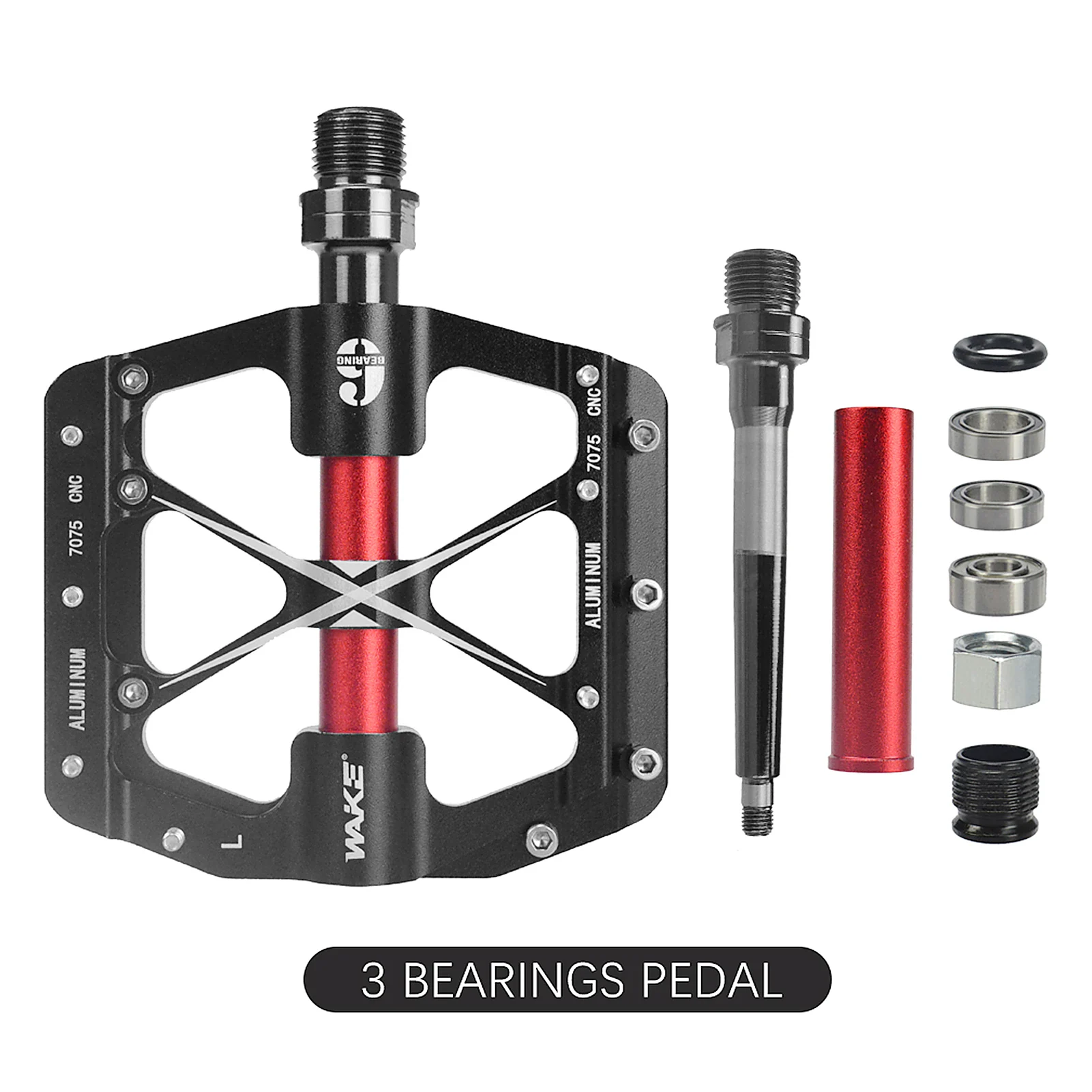 Aluminum Alloy Bicycle Pedal Cycling Durable Foot Accessory Non-slip Bike Riding Part | Спорт и развлечения