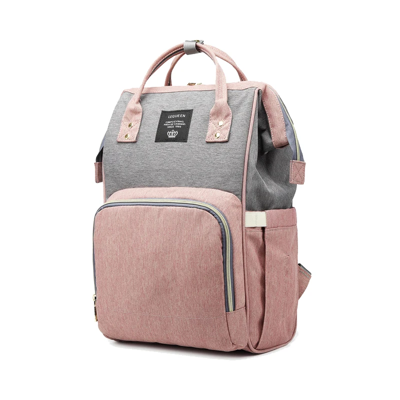 Рюкзаки Lequeen для мам многофункциональные сумки детских подгузников камуфляжные