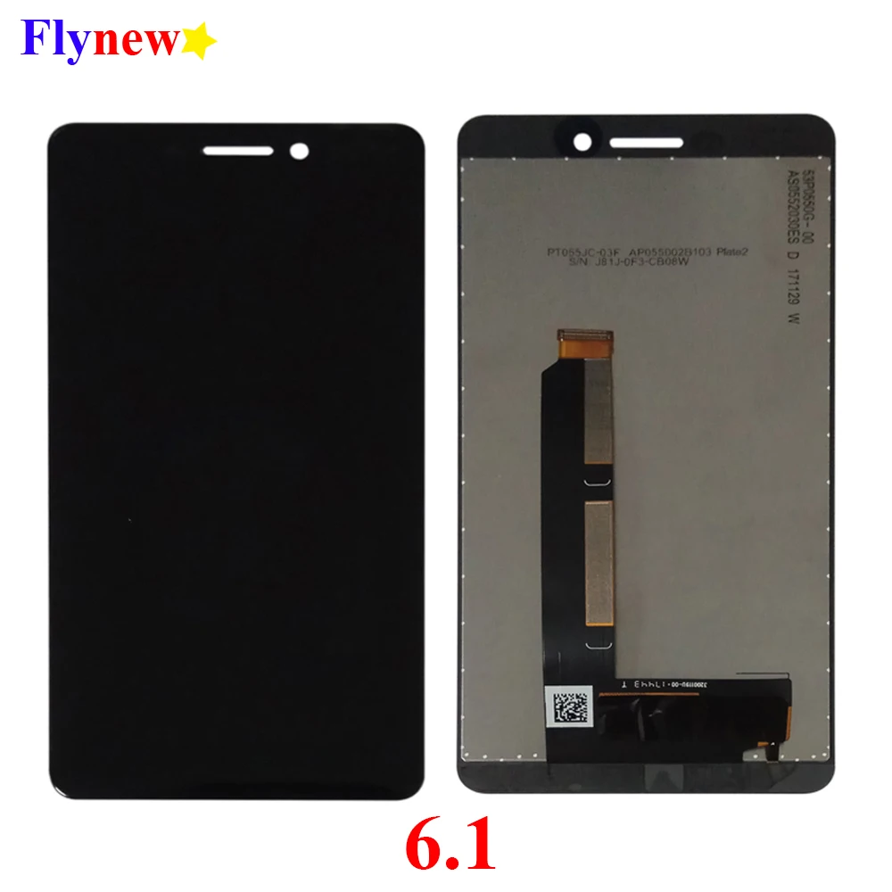 ЖК дисплей для Nokia 6 II 2018 1 TA 1043 1045 1050 1054 1068 с сенсорным экраном и дигитайзером в