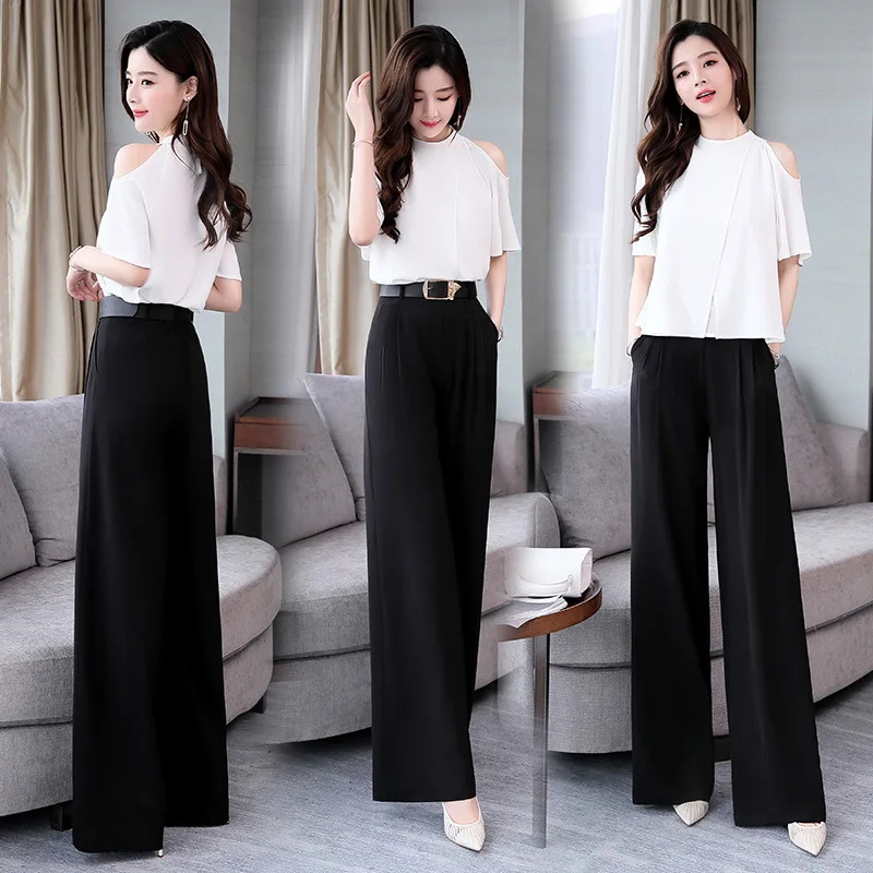 

Trend Simple Set 2019 Summer Versitile Fashion