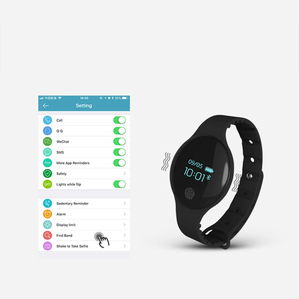 Women Bluetooth Smart Watch Mens Wristband Pedometer Sports Smartwatch For Ios Android