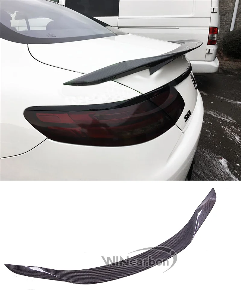 Real Carbon Fiber Trunk Spoiler For BENZ C217 S-Coupe S320 S400 S550 S63 Amg 2015UP | Автомобили и мотоциклы