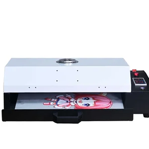 Punehod A3 DTF Thermal Transfer Printer Automatic Pre-heating DIY T Shirt Printing Machine Heat Press Textile Tool For Business Oven