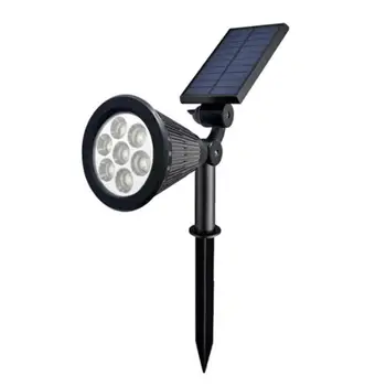 

7 LED Solar Light Colorful Spotligh Lawn Lamp Christmas Decoration for Home Waterproof Outdoor Party Solar Lamp Flood Lights