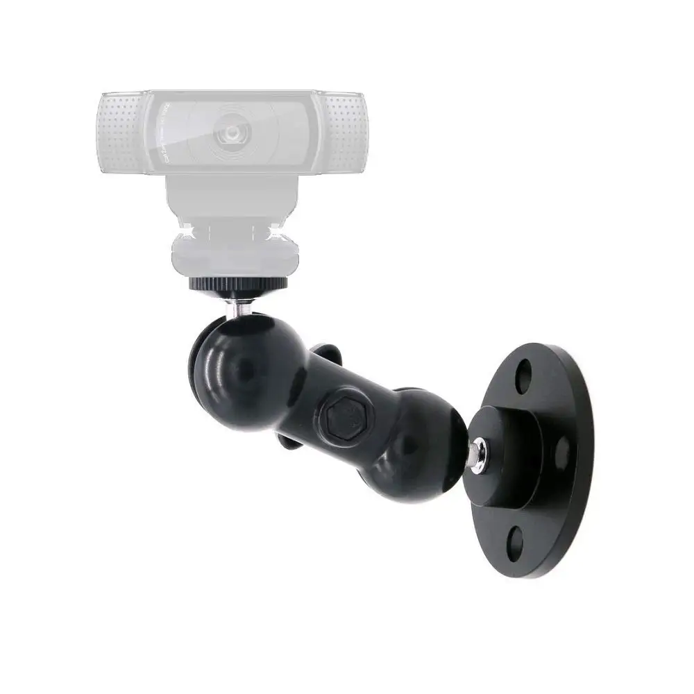 Logitech-Wall Mount Articulando Suporte Mágico, Webcam Stand