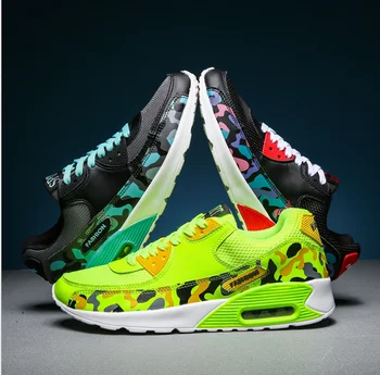 

Men's shoes large size autumn breathable mesh casual sports shoes lightweight cushion running shoes