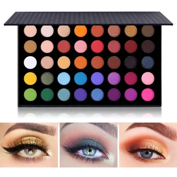 

40 Colors Colorful Eye Shadow Powder Makeup Palette Shimmer Matte Glitter Eyeshadow Waterproof Cosmetics L2
