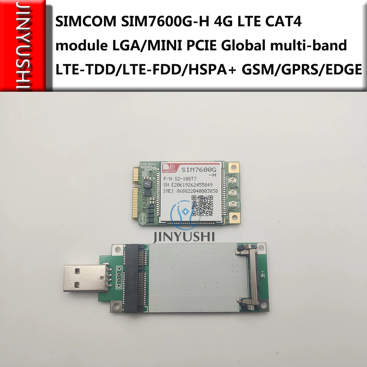 Новинка! SIMCOM SIM7600G-H SIM7600G 4G LTE CAT4 модуль LGA/MINI PCIE глобальная Многополосная LTE-TDD/LTE-FDD/HSPA+ GSM/GPRS/EDGE
