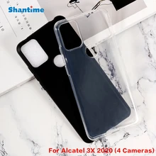 Силиконовый защитный чехол для Alcatel 3X 2020 (4 камеры), мягкий чехол из ТПУ для Alcatel 5X 5061