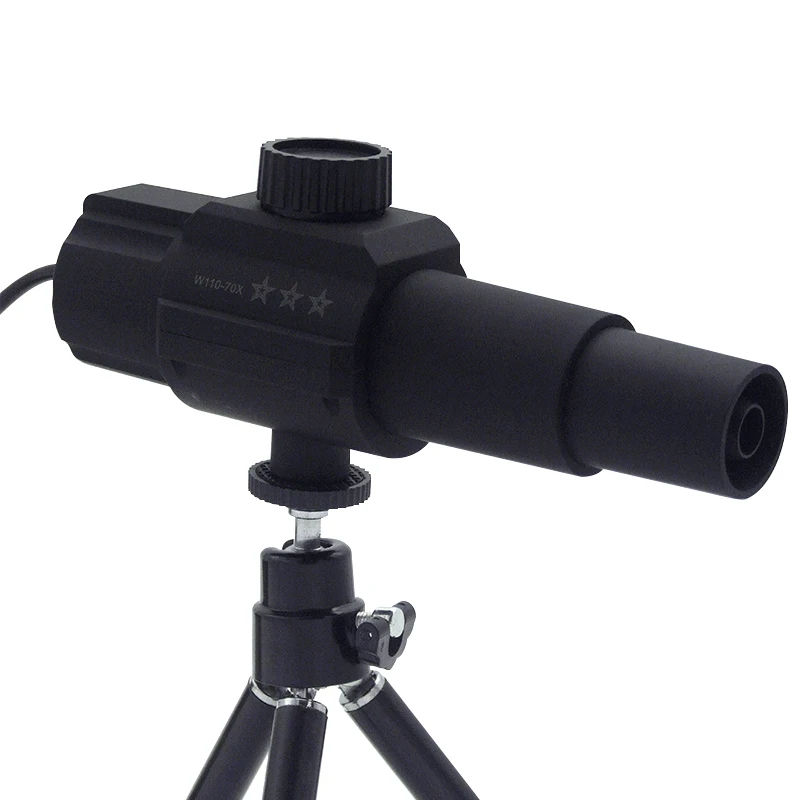 Новейший 70X HD Профессиональный умный цифровой USB телескоп Монокуляр Регулируемая Масштабируемая камера монокулярный телескоп с трансфокатором