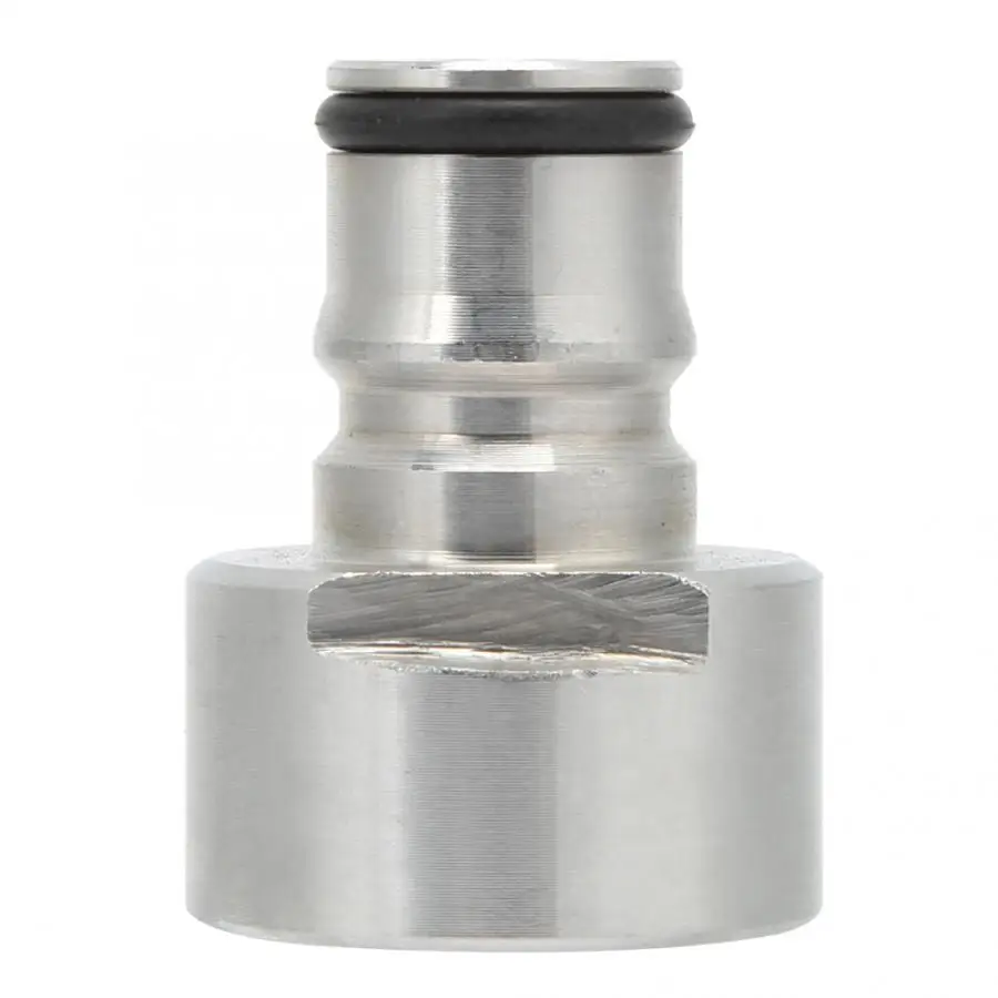 New 2Pcs beer brewing Stainless Steel Ball Lock Keg Coupler Adapter Ball Lock Quick Disconnect Conversion Kit for Home Brewing