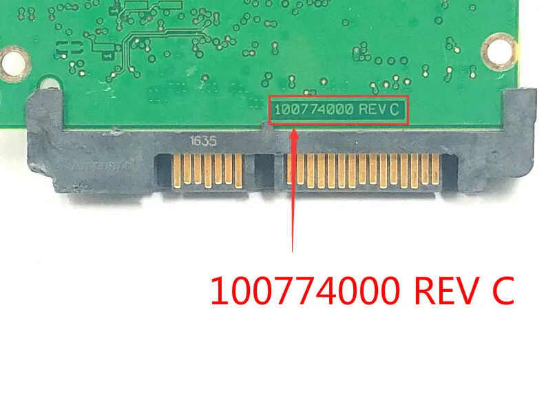 1 шт. оригинальная бесплатная доставка 100% тест HDD PCB плата ST1000DM003 100774000 REV