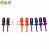 10pcs Multimeter Wire Lead Test Hook Clip Electronic Mini Test Probe Set Red White Blue Black Purple For Repair Tool ► Photo 3/6