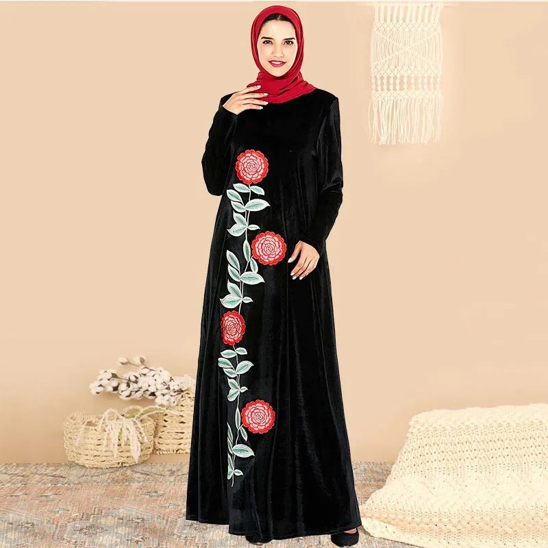 BNSQ арабское золото бархат вышитые abaya индийская одежда для женщин Punjabi Kurta вечерние макси с длинным рукавом пакистанские платья Caft