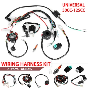 

Complete Electrics Wiring Harness Loom CDI Coil high quality accessory part suitable For ATV QUAD 150/200/250/300CC