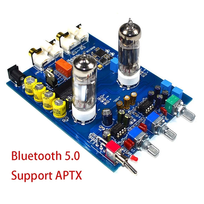 Усилитель Bluetooth Ламповый преусилитель Fever 6J5 Bile вакуумный ламповый JRC5532