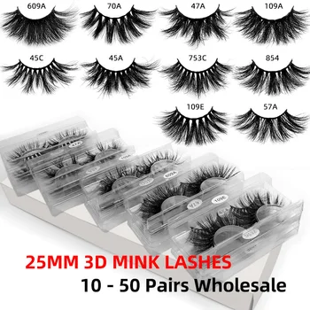 

Mink Hair 3D 10Pairs False Eyelashes Sets Thick Style Fake Eyelash Extension Makeup Natural Beauty Eye Lashes Handmade 100%