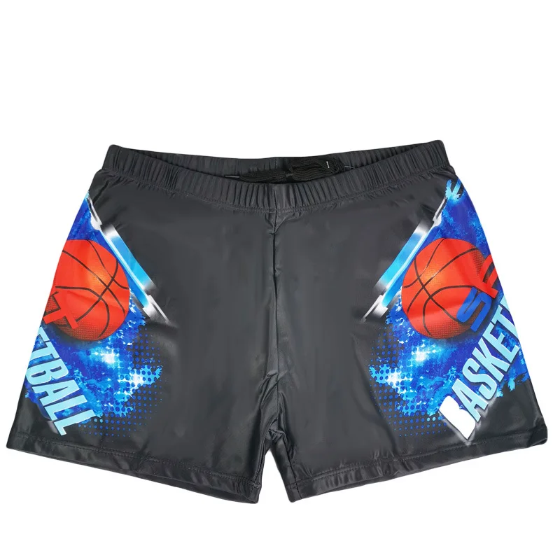 

Dacron Four Corners Swimming Trunks Printed Solid Color Men's Swimming Trunks Quick-Dry Body Hugging Comfortable MEN'S Swimming