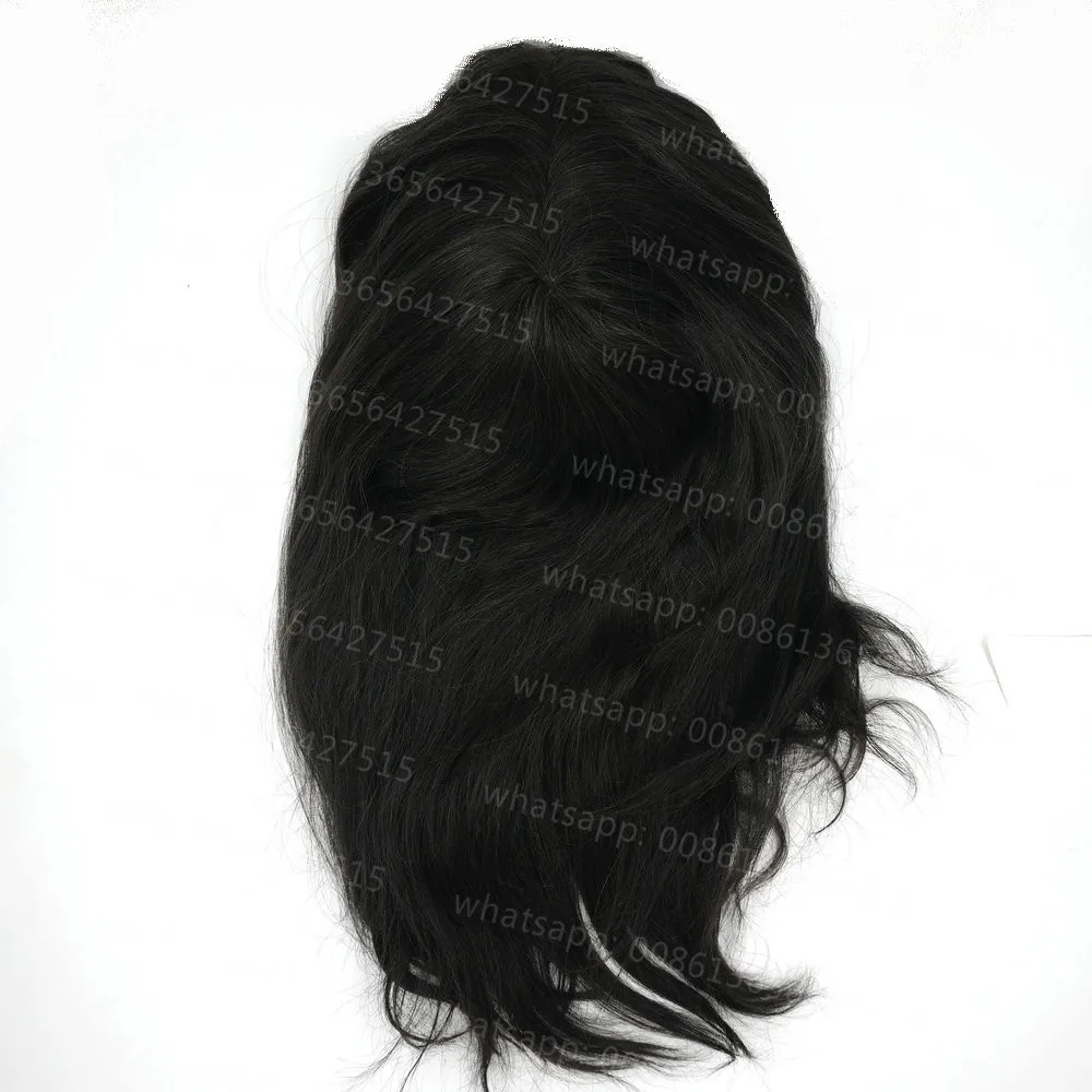 Hstonir натуральный вид женский парик Реми волос кусок аксессуары волосы для наращивания украшения TP12