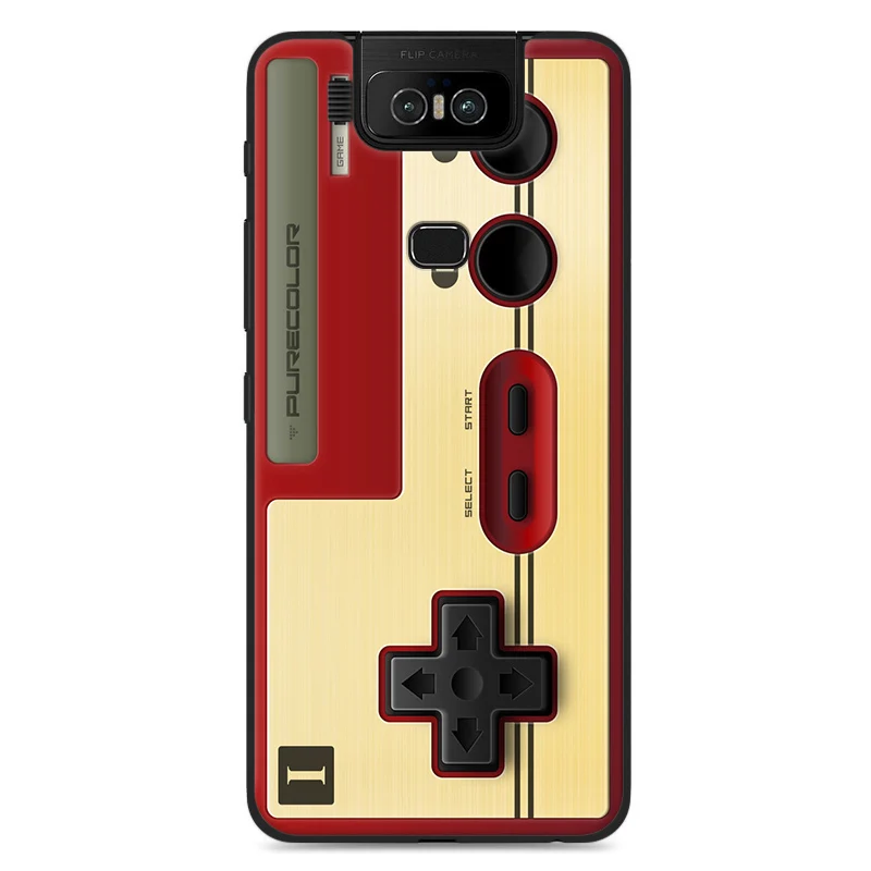 Pattern 4 Auroras чехол для телефона для ASUS Zenfone 6, защитный мягкий чехол, ретро камера, геймпад, узор Для Zenfone 6 ZS630KL - Цвет: Pattern 4
