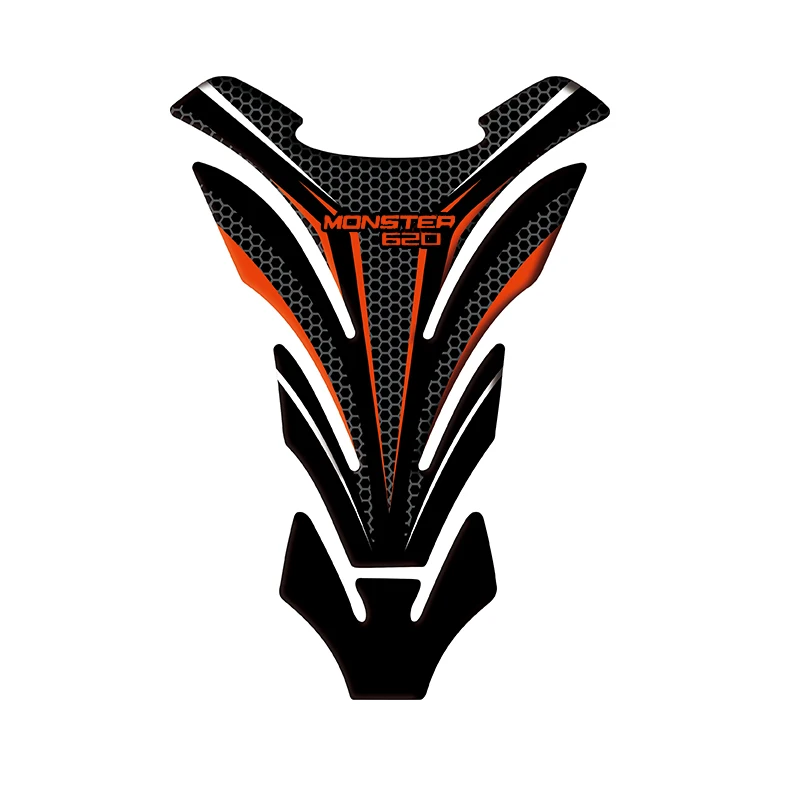 3D наклейки на бак для масла из углеродного волокна мотоцикла Ducati MONSTER 620