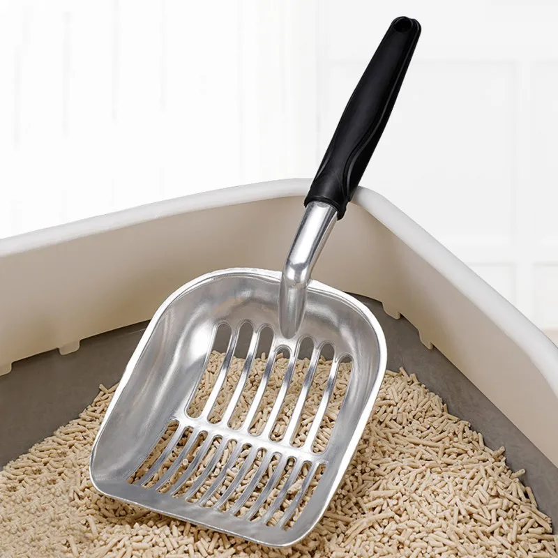 Cat Litter Scoop Big Metal Litter Scoop For Kitty Cat Litter Scoop Stainless Steel Metal