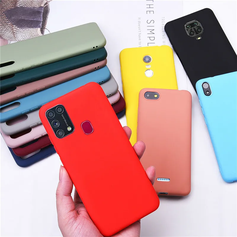 Чехол для Samsung M31 Мягкая силиконовая задняя крышка из ТПУ чехол телефона Galaxy M 31