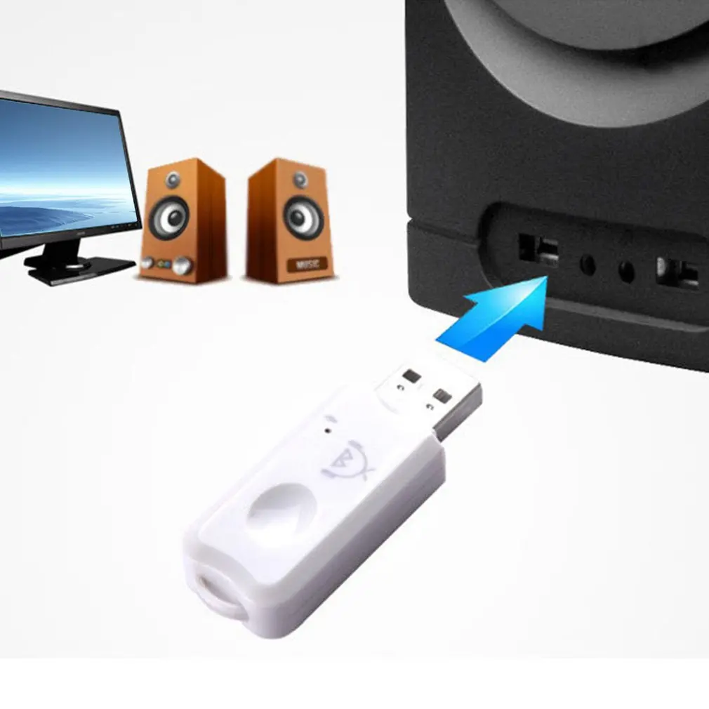 Автомобильный Usb беспроводной аудио приемник адаптер беспроводной автомобильный аудиоприемник беспроводной адаптер для динамика приемник