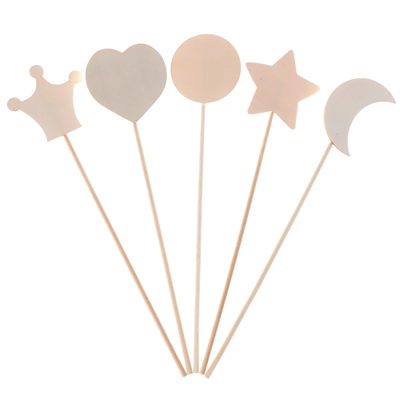 Новинка 1 шт. детская принцесса для девочек сделай сам ручная роспись Деревянная