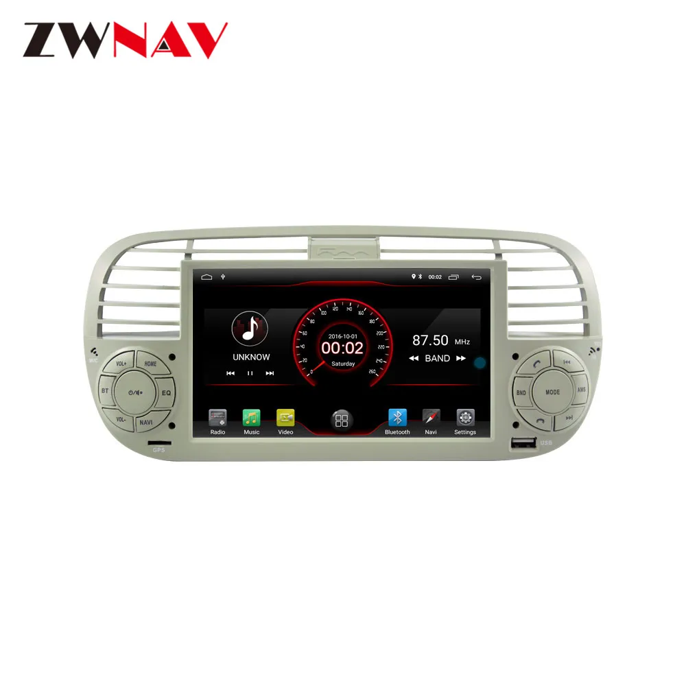 Best Android 9.0 Car CD DVD Player For FIAT 500 2007-2014 Car GPS navigation head unit multimedia player Auto Stereo tape recorder 5 Best Android 9.0 Car CD DVD Player For FIAT 500 2007-2014 Car GPS navigation head unit multimedia player Auto Stereo tape recorder 5
