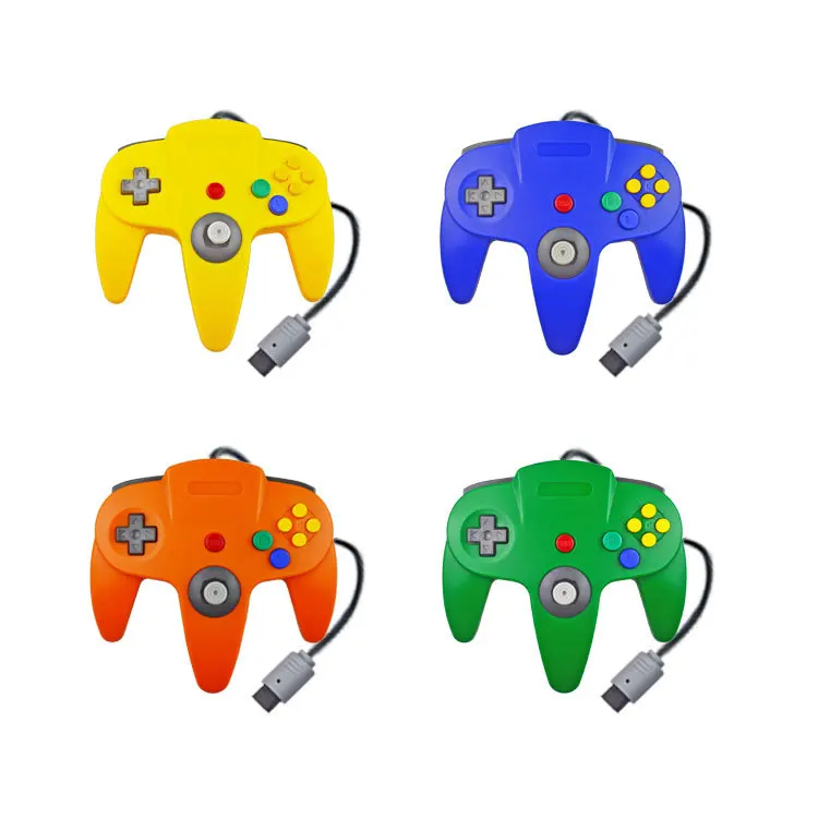 

Nintendo N64 Game Handle N64 Wired Controller Currently Available Supply N64 Handle Colorful Multi-Color Selectable