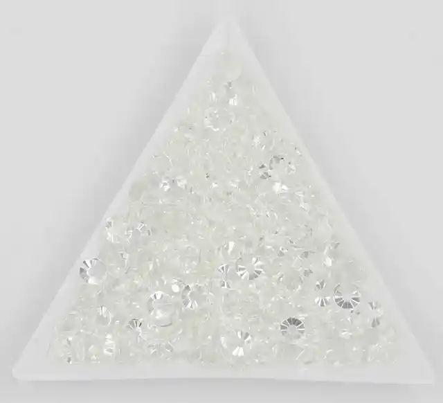 Super Glitter Crystal AB Non Hot Fix Rhinestones SS3-SS50 FlatBack Strass Sewing&Fabric Garment Nail Art Rhinestones Decorations Clear Clear