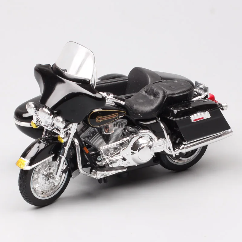 

Boys 1:18 scales maisto 1998 FLHT ELECTRA GLIDE sidecar motorcycle Diecasts & Toy Vehicles three wheeled model Cruiser bike toys