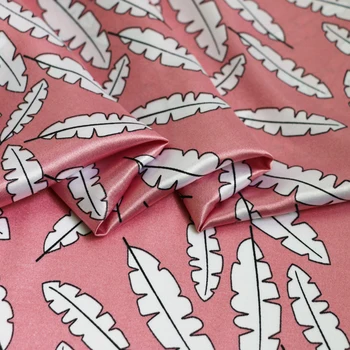 

100cm*148cm Soft Polyester Satin Material Lining Scarf Pajamas Textile