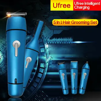 

Mens Multi-Grooming Shaver 5-IN-1 Beard Hair Clipper Shaver Trimming Kits Fast- Hair Trimmers