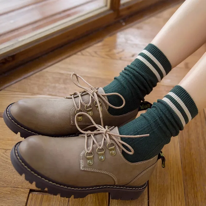 20 пар/компл. осень-зима японский Стиль Для женщин носки для мальчиков, для малышей Medias De Mujer осень, для женщин милые носки