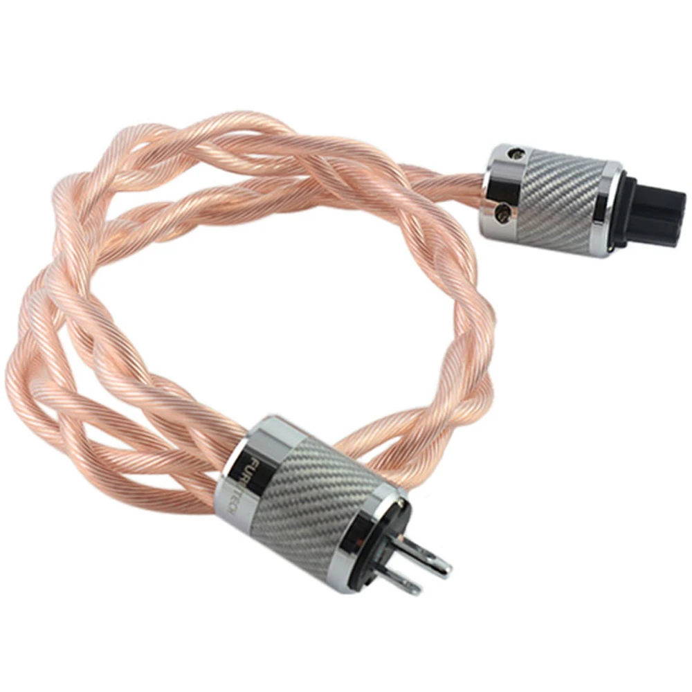 Hifi Audio 5n Occ Single Crystal Copper Ac Power Cable Audiophile