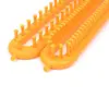 3pcs/Set Weaving Loom Knitting Kit Plastic Pompom Sock Hat Scarf Scarves Maker Plastic Long Handle DIY Weaving Tool Random Color ► Photo 3/6