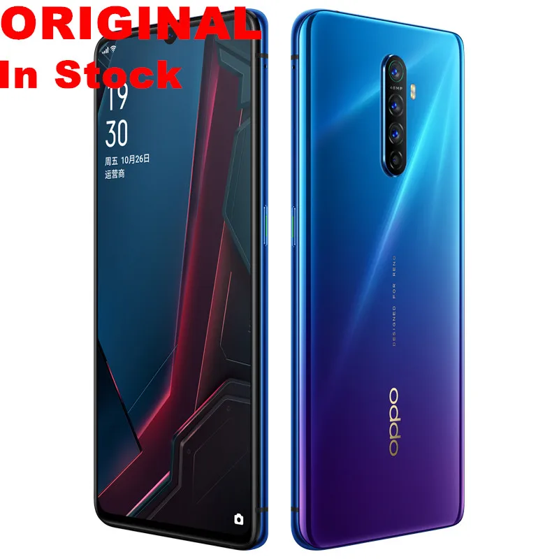 DHL оригинальный Oppo Reno Ace 4G LTE Смартфон Android 9 0 6 5 &quot65W Super VOOC 90HZ Snapdragon 855 Plus 48.0MP 12G RAM 128G