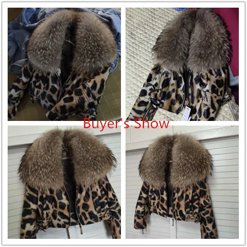 

Женская кожаная куртка с меховым воротником, куртка-бомбер из натуральной овечьей шкуры с леопардовым принтом, для улицы, для зимы