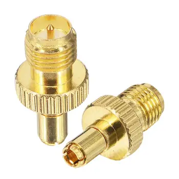 

34 Pieces SMA to TS9 Connector RP SMA Female (Male Pin) to TS9 Male Plug Goldplated Straight Adapter Connector for michael