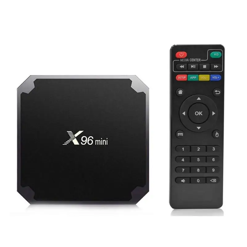ТВ-приставка 4K X96 mini S905W 2 + 16 ГБ Android 7 1 Wi-Fi 4 ГГц | Электроника