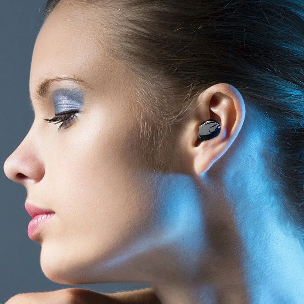 Мини наушники M8 со скрытым Bluetooth 4 2 беспроводные музыкальные вкладыши для iPhone Android
